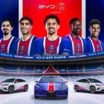 بي واي دي تصبح الشريك الرسمي لنادي باريس سان جيرمان حتى عام 2029