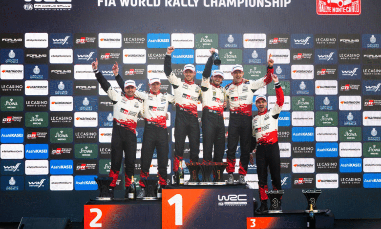 سولبرغ-يصنع-التاريخ-في-مونتي-كارلو:-أصغر-فائز-في-حقبة-wrc-واحتكار-تويوتا-للمراكز-الثلاثة-الأولى